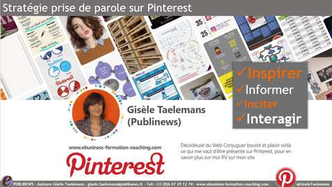  Concevoir sa stratégie et bâtir son plan d’actions sur Pinterest