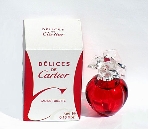 2006 - DELICES DE CARTIER : EAU DE TOILETTE 5 ML