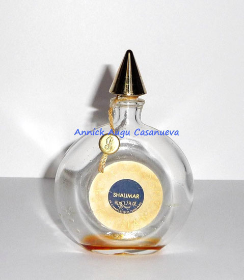 SHALIMAR - FLACON "PNEU" EAU DE COLOGNE 50 ML
