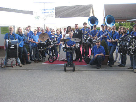 Hochzeitsauftritt in Gebersheim Juni