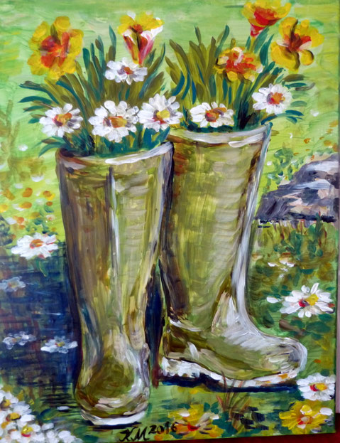Stiefel  Acryl