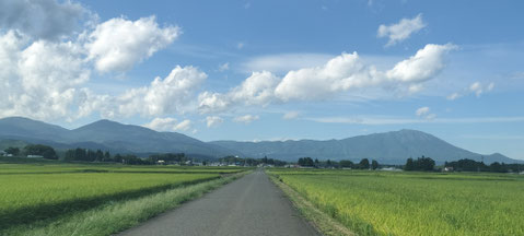雫石町は春木場近くの国道46号付近より 2025/8/21