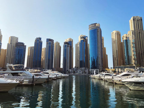 Die Marina in Dubai