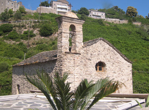 Santa-Lucia di Moriani (Coccula) -  Chapelle St Sébastien-fin 16e-17e