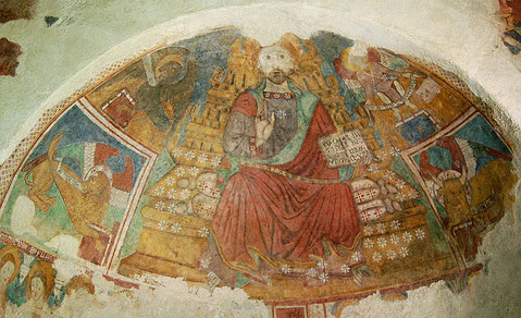 Furiani - Chapelle Santa Maria Assunta - Christ en majesté