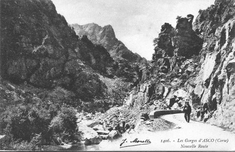 Asco - La nouvelle route - 1930