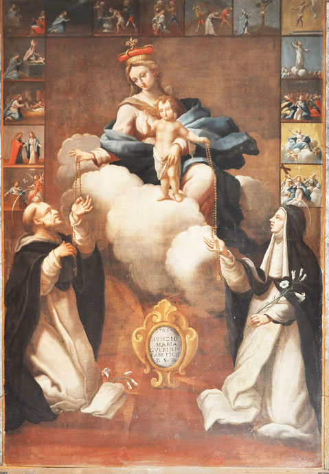 ASCO - Eglise St Michel - Donation du Rosaire - Francesco Carli 1785