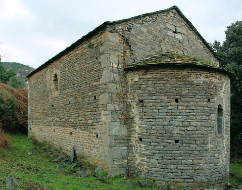 Edifiée au milieu du Moyen Age, déjà en ruines en 1646,lors de la visite pastorale de Monseigneur Marliani, évêque de Mariana et Accia. 