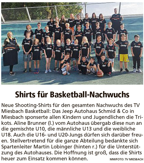 Bericht im Miesbacher Merkur am 4. August 2021 - Zum Vergrößern klicken