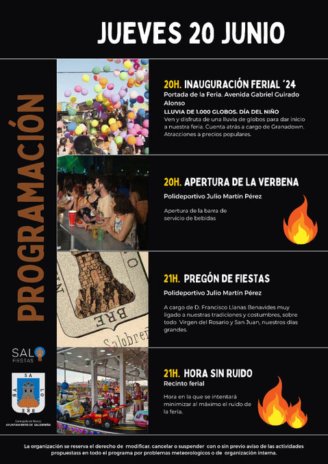 Programa de las Fiestas de San Juan en Salobreña