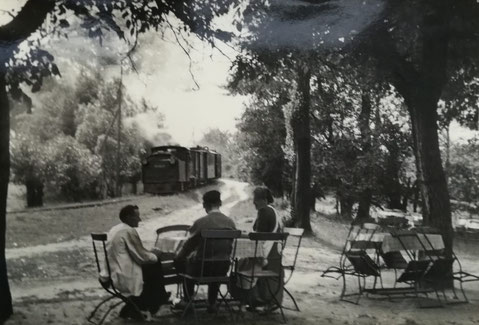 Kleinbahnbei Bürgermühle 1930 (Quelle: Museum Jüterbog)