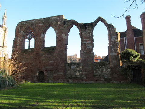 Beatrice Winkel - Worcester Cathedral - Guesten Hall Wall