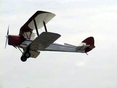 Example of a bi-plane from 1930