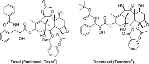 Taxotere (docétaxel),  C43H53NO14