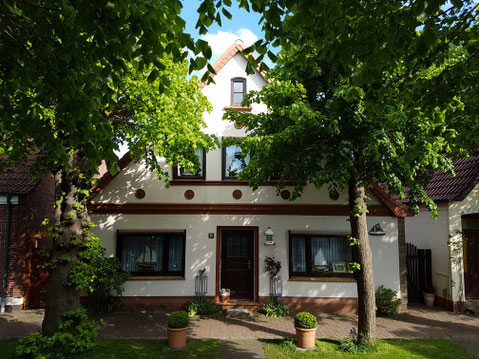Die Ferienwohnung (70 m², für 2 Personen, im Erdgeschoss)