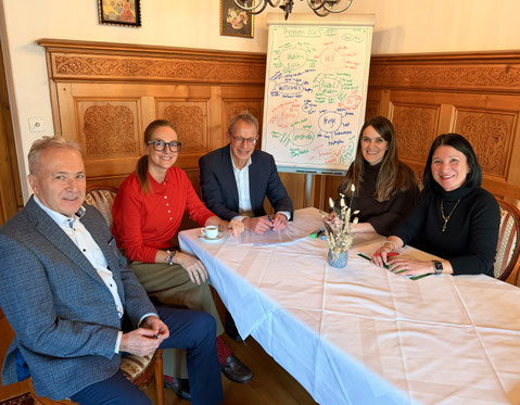 v.l.: G. Fritz, D. Büchel, D. Quaderer, M. Hilbe, C. Dahl