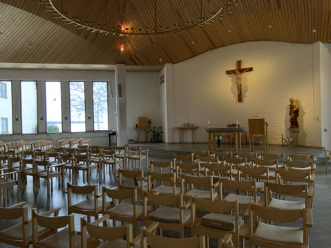 In der Kirche im Kloster wird Jana dieses Jahr Ostern feiern.