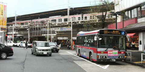 自由が丘駅前