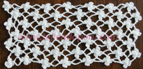 Tutorial: punto red de flores margaritas tejido a crochet (crochet daisy flower ned tutorial)