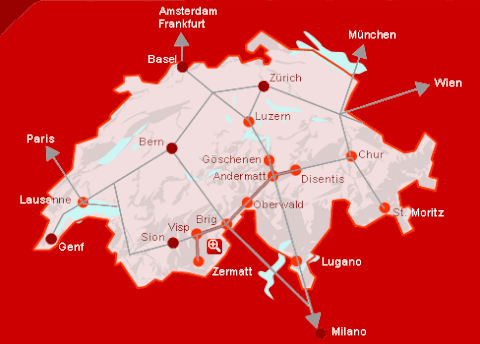 Streckenplan