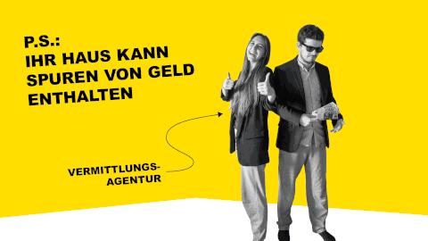 Animation, die die Vermittlung von leeren Räumen zu neuen Nutzern erklärt
