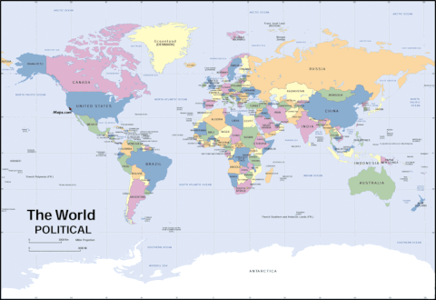 WORLD MAP