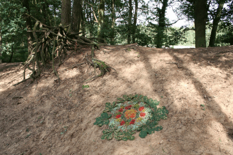  © erdengoldKUNSTwerk Minimal Landart Mandala