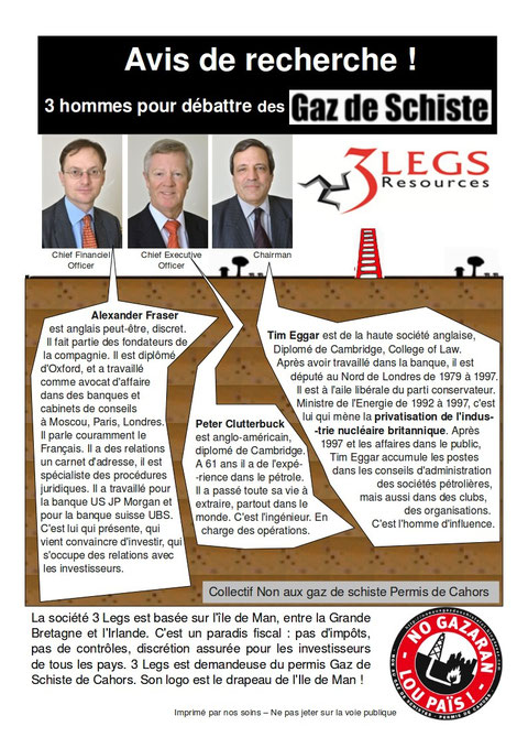 Tract manifestation 17 avril à Cahors