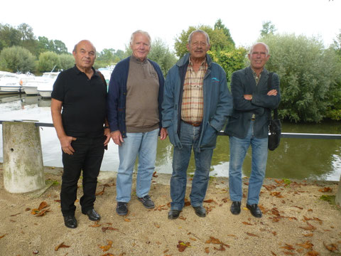 Mario, Jean, Charles et Gérard