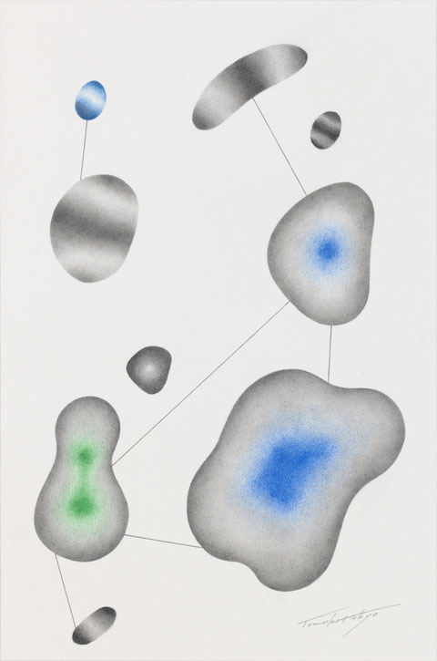 「Seeds_6 -Drawing-」 H23.4cm×W15.5cm/鉛筆、色鉛筆、アルシュ紙