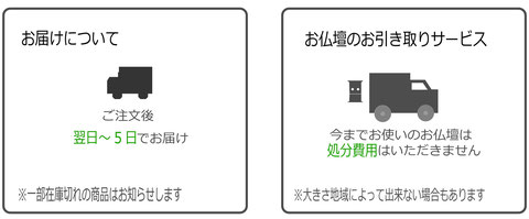 モダンデザインの仏壇ウィズココロリット13号