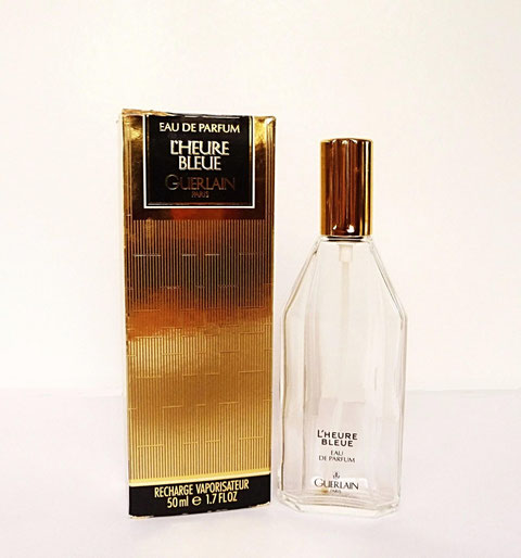 GUERLAIN - L'HEURE BLEUE EAU DE PARFUM 50 ML : RECHARGE POUR LE VAPORISATEUR DORE CI-DESSUS