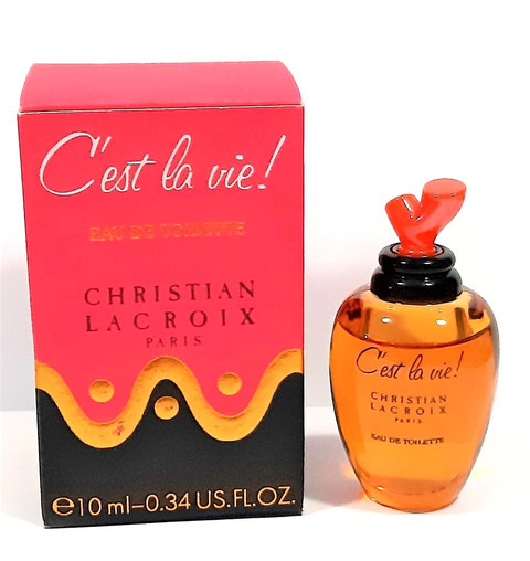 CHRISTIAN LACROIX - C'EST LA VIE ! - MINIATURE EAU DE TOILETTE 10 ML : GROS MODELE