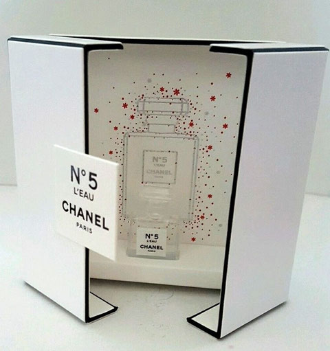 COFFRET N° 5 L'EAU - PRESENTATION NOËL 2016 : COFFRET OUVERT
