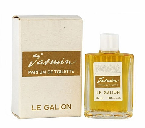 JASMIN - PARFUM DE TOILETTE 9 ML - MINIATURE DIFFERENTE DE LA PRECEDENTE PAR SON ETIQUETTE