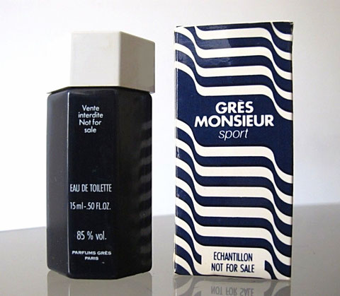 GRES - GRES MONSIEUR SPORT : EAU DE TOILETTE 15 ML