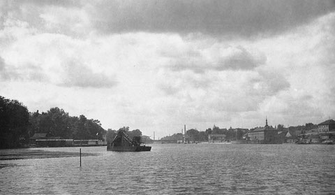 1931 - Blick auf Schweinfurt vom Main - Danke an Holger Meyer