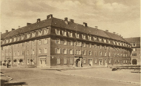 1930er St. Kilian-Str./Friedrich-Ebert-Str. (damals H.Göringstr.) Eisenbahnerblocj