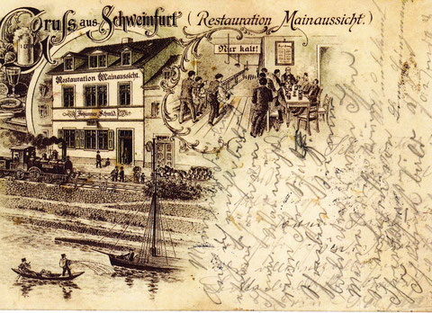 Postkarte um 1900