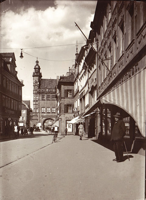 Spitalstraße in den 1930ern