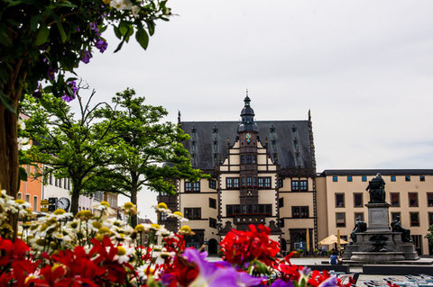 Auf dem Marktplatz - Juni 2015