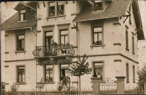 unbekanntes Haus in Schweinfurt 1909