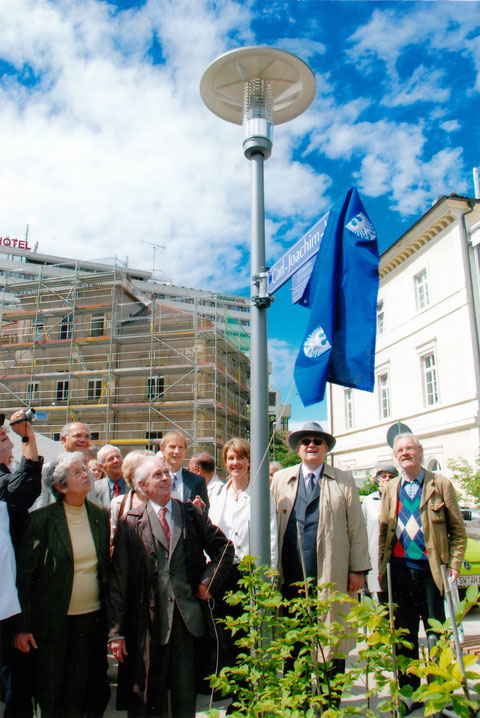 Einweihung des Carl-Joachim-Wegs