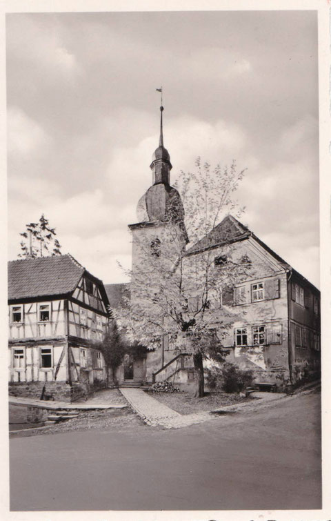 Evang. Kirche um 1920 - Danke an Peter Wiegand