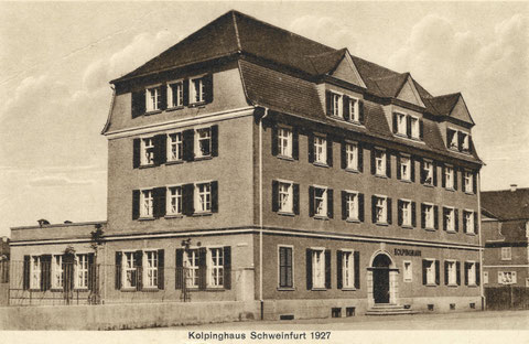 Kolpinghaus im Jahr der Erbauung 1927