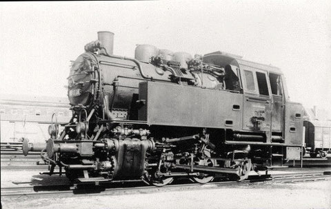 Dampflok 80 038 Bw Schweinfurt 1932