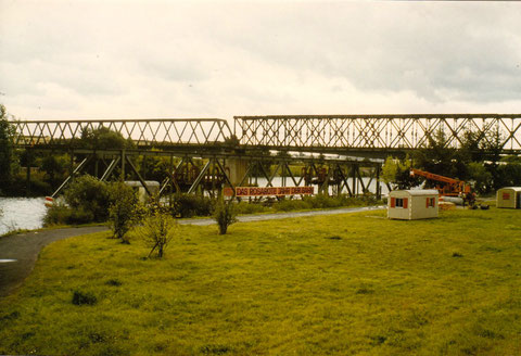 Eisenbahnbrücke Richtung Gerolzhofen