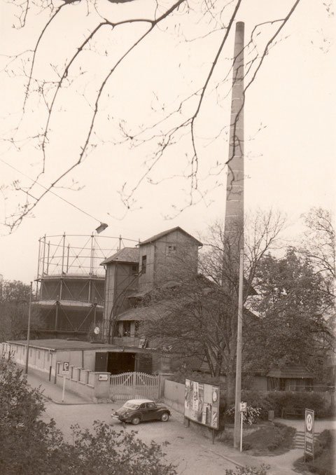 Gaswerk in den 1950ern - Danke an Hilde Müller