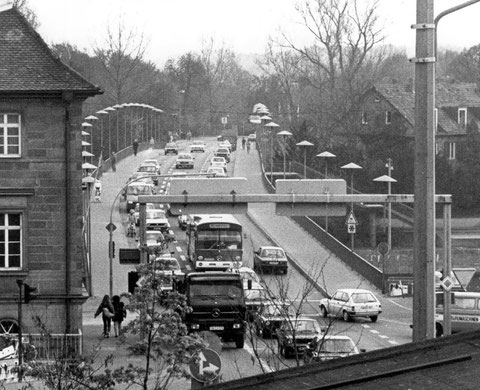 Die Maxbrücke 1997 - Foto: Lazlo Ruppert