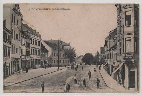 Die Schultesstraße ca. 1902